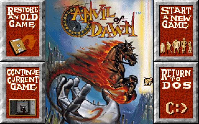 anvil-of-dawn screenshot for dos