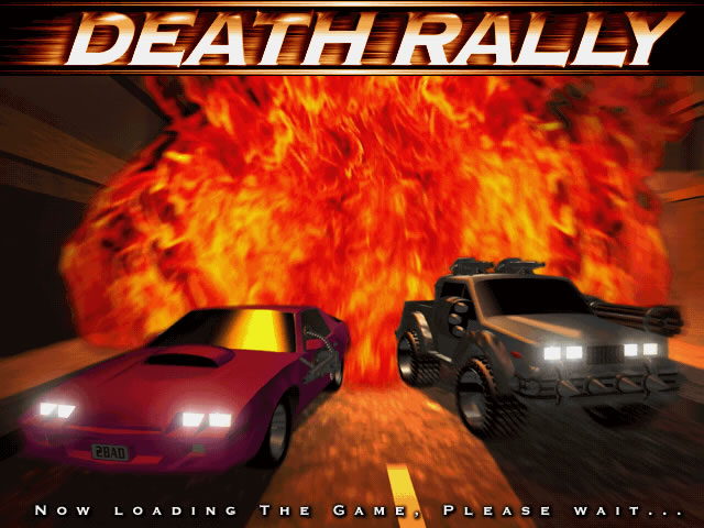 death-rally screenshot for dos