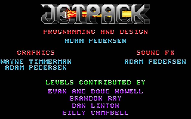 jetpack screenshot for dos