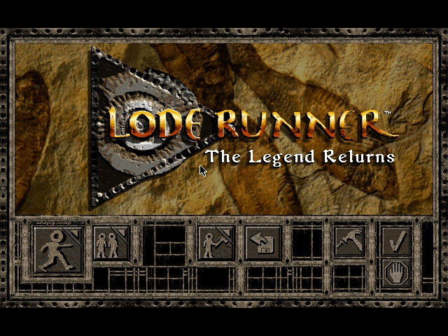 lode-runner-the-legend-returns screenshot for dos