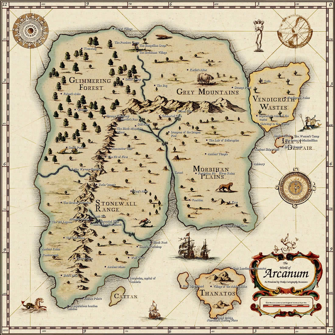 Arcanum: of Steamworks and Magick Obscura maps