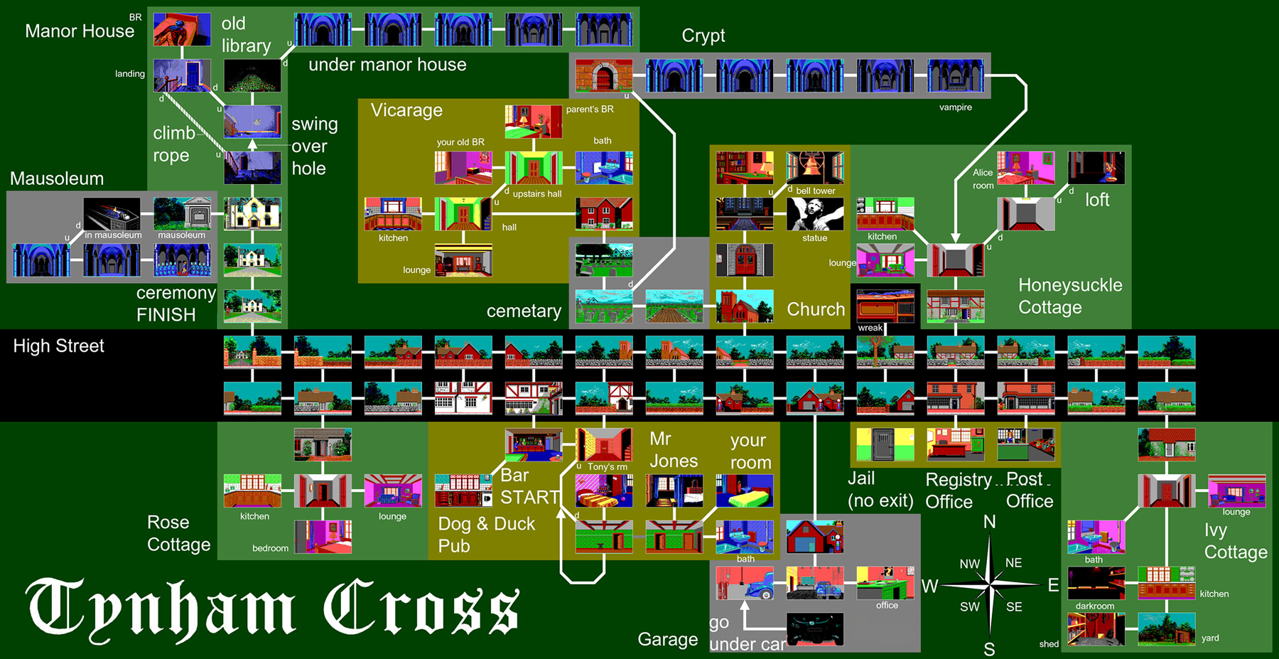A Personal Nightmare maps