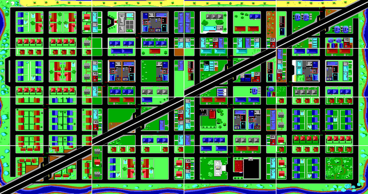 Police Quest 1: In Pursuit of the Death Angel maps