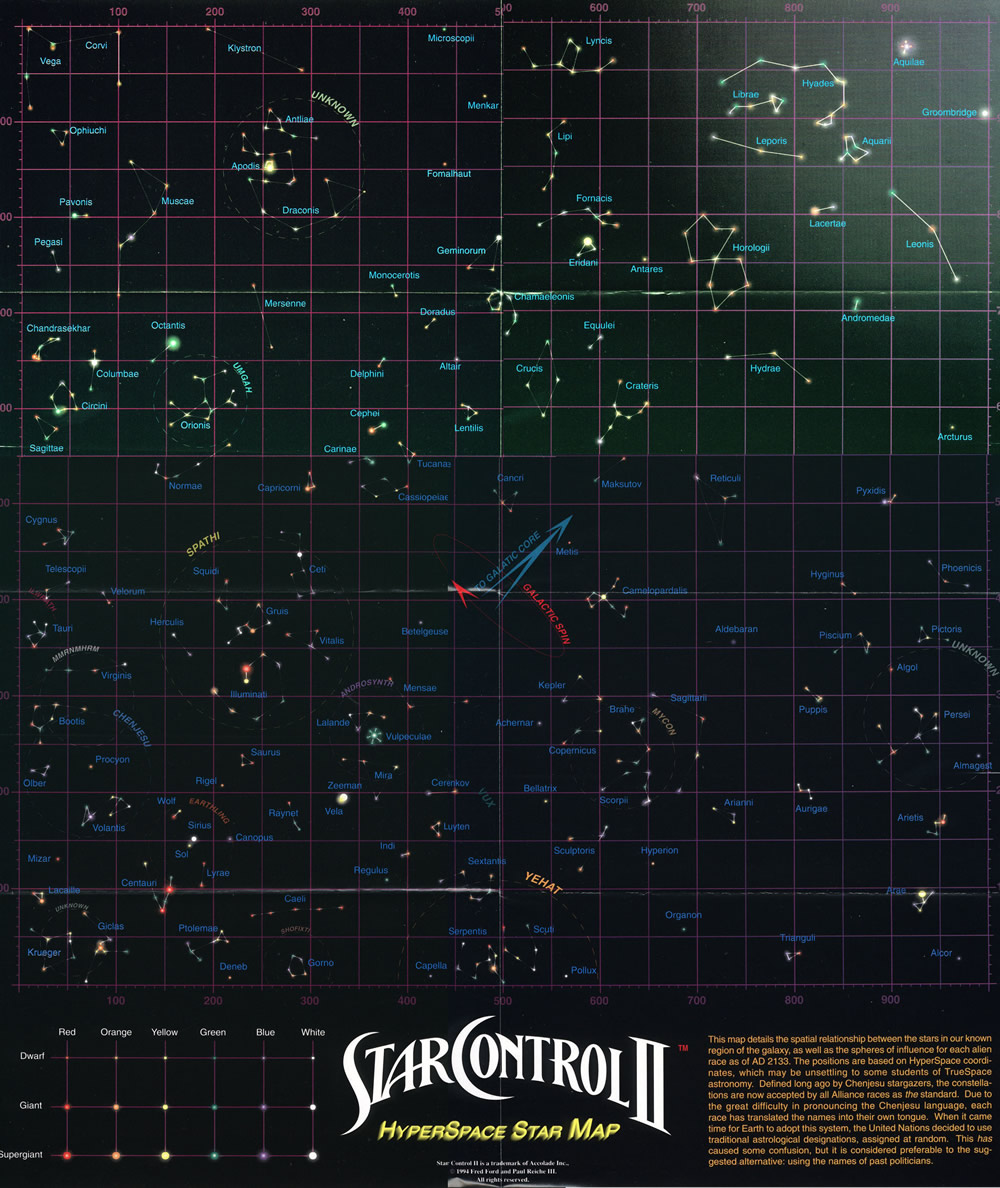 Star Control 2 maps