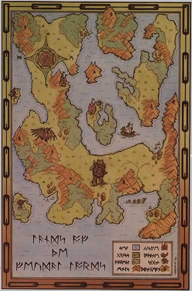 Ultima 1: The First Age of Darkness maps - lands of feudal lords