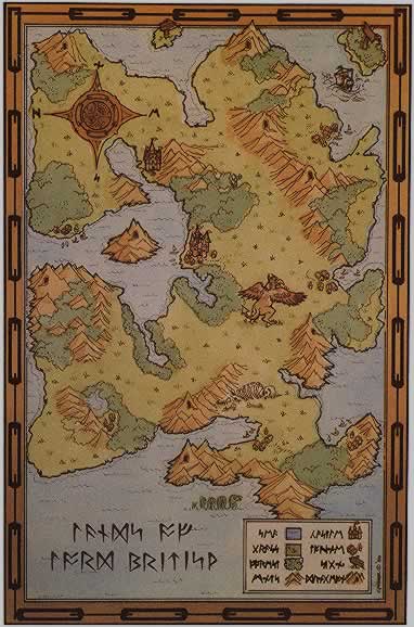 Ultima 1: The First Age of Darkness maps - lands of lord british