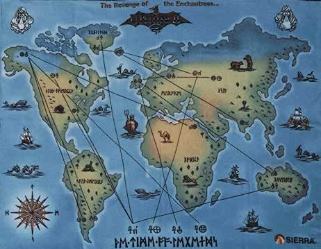Ultima 2: Revenge of the Enchantress maps
