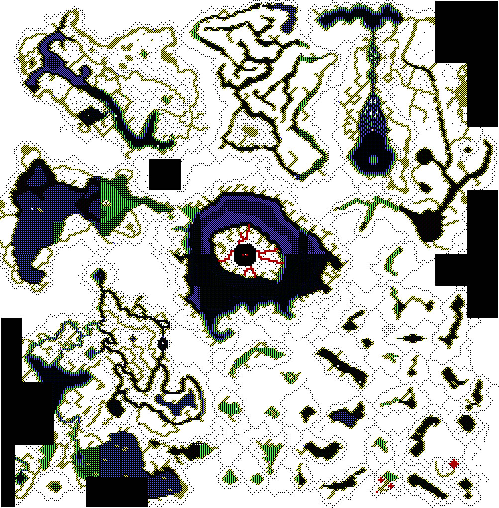 Ultima 5: Warriors of Destiny maps - The Underworld