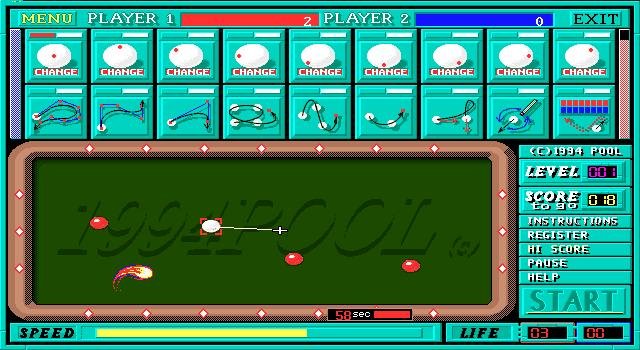 Retro Computer Pool Download 1994Pool - DOS game - Abandonware DOS