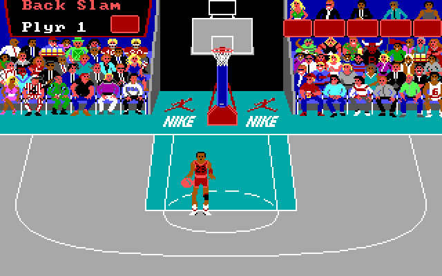 one-on-one-basketball screenshot for dos