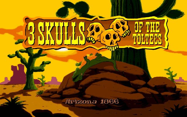 3-skulls-of-the-toltecs screenshot for dos