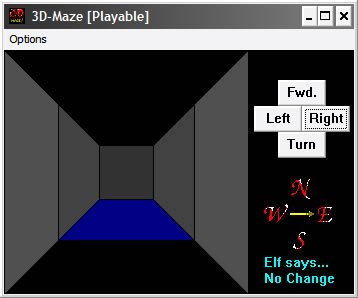 3D-Maze screenshot