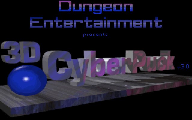 3d-cyberpuck screenshot for dos