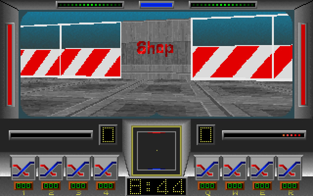 3d-cyberpuck screenshot for dos