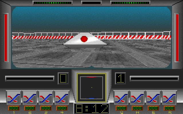 3d-cyberpuck screenshot for dos