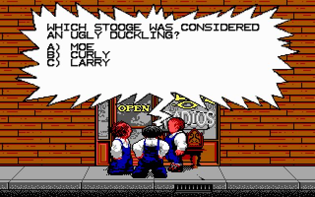the-three-stooges screenshot for dos