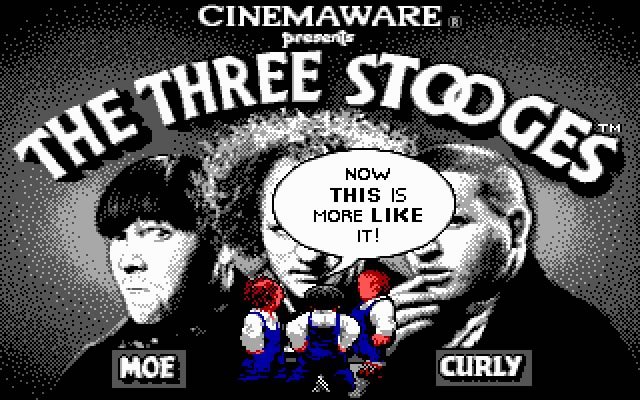the-three-stooges screenshot for dos