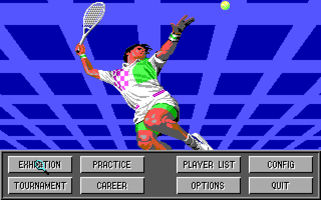 4d-sports-tennis screenshot for dos