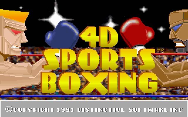 4-d-sports-boxing screenshot for dos