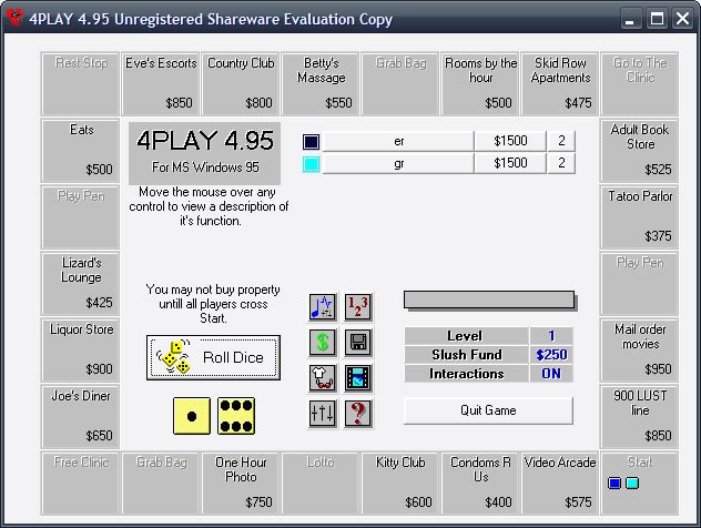 4-play screenshot for win3x