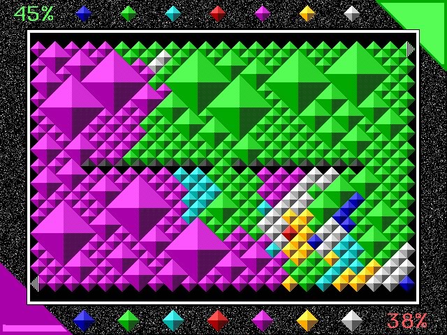 7-colors screenshot for dos