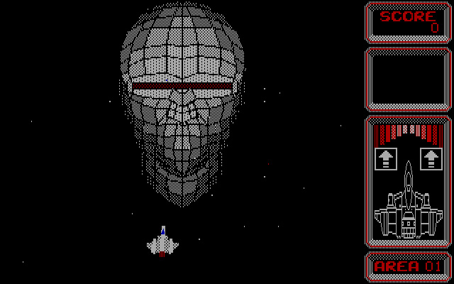 silpheed screenshot for dos