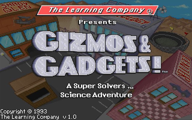 super-solvers-gizmos-amp-gadgets screenshot for dos