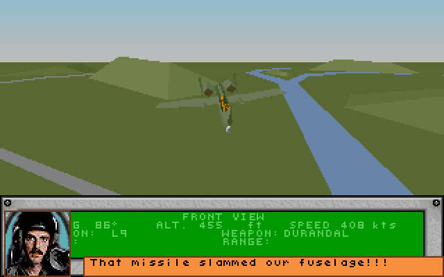 a-10-tank-killer screenshot for dos