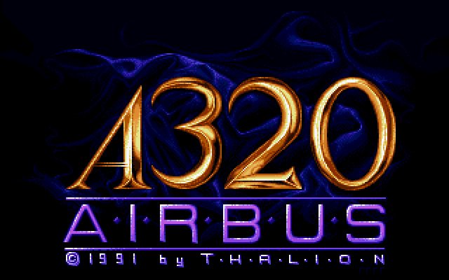 a320-airbus screenshot for dos