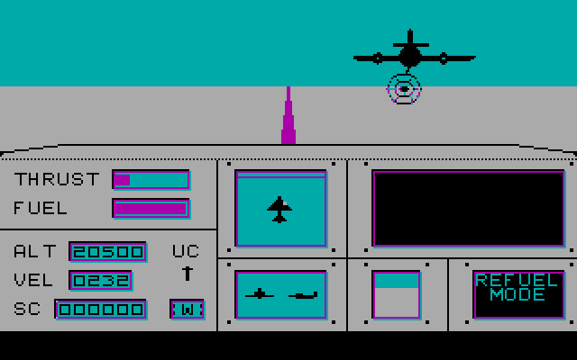 ace-air-combat-emulator screenshot for dos
