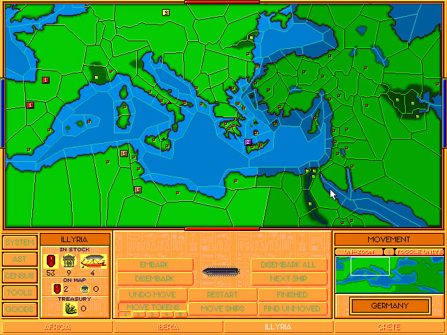 advanced-civilization screenshot for dos