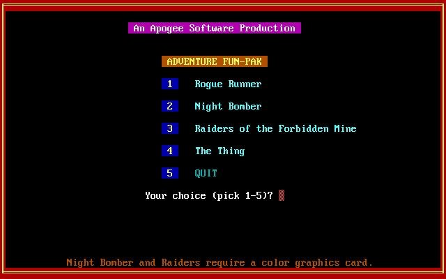 Adventure Fun Pak screenshot