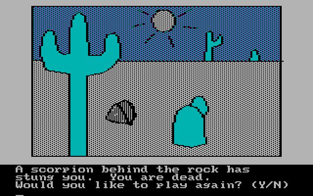 adventure-in-serenia screenshot for dos