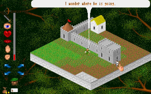 the-adventures-of-robin-hood screenshot for dos