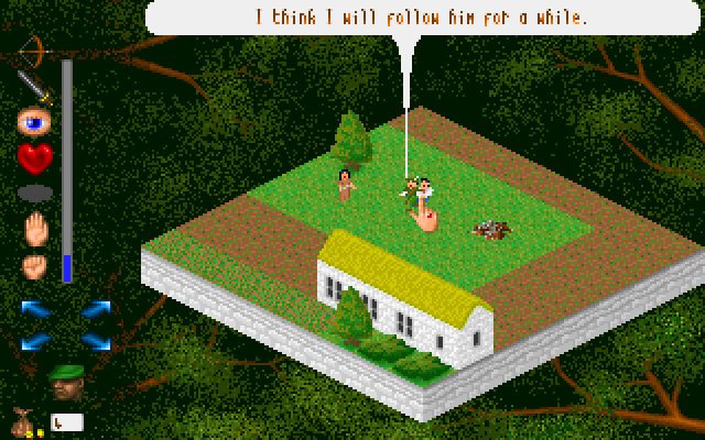 the-adventures-of-robin-hood screenshot for dos