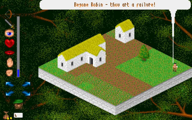 the-adventures-of-robin-hood screenshot for dos