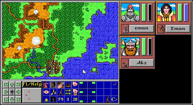 aethra-chronicles-volume-one-celystra-s-bane screenshot for dos