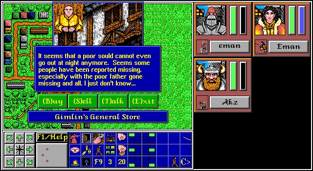 aethra-chronicles-volume-one-celystra-s-bane screenshot for dos