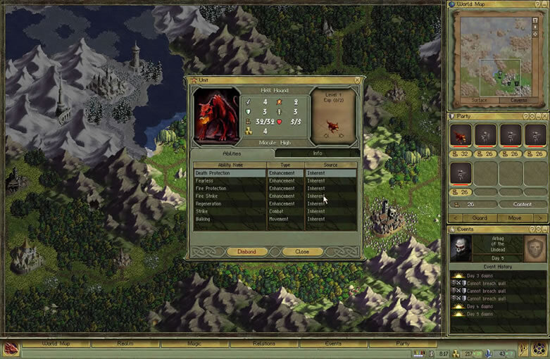 age-of-wonders screenshot for winxp