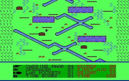 airborne-ranger screenshot for dos