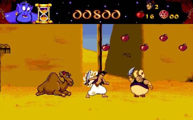 disney-s-aladdin screenshot for dos