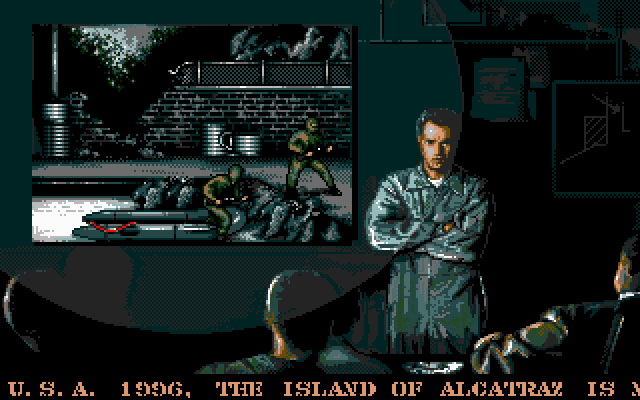 alcatraz screenshot for dos