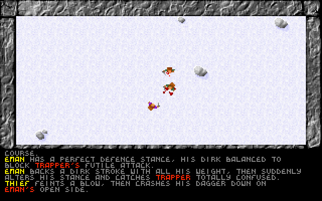 aleshar-world-of-ice screenshot for dos