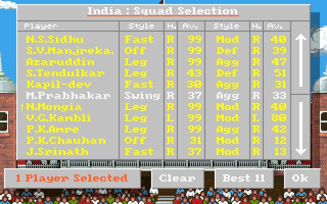 allan-border-s-cricket screenshot for dos