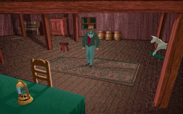 alone-in-the-dark screenshot for dos