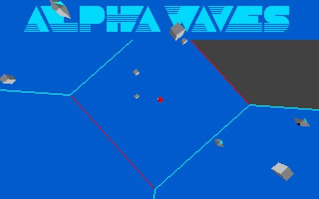 alpha-waves screenshot for dos