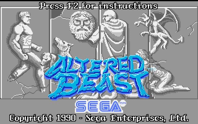 altered-beast screenshot for dos