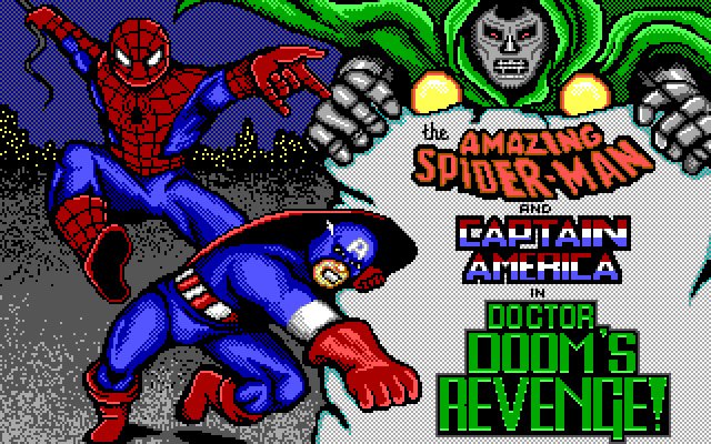 The Amazing Spider-Man and Captain America in Dr. Doom's Revenge!