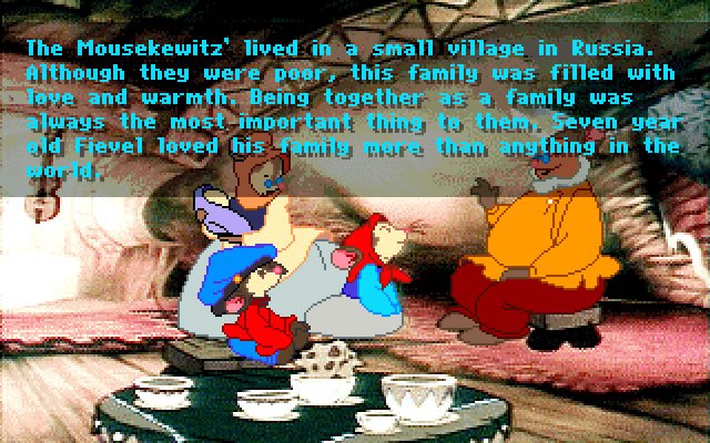 an-american-tail-fievel-goes-west screenshot for dos