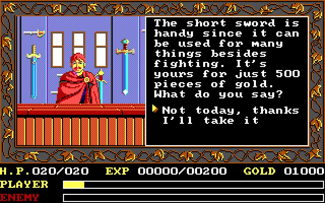 ys-the-vanished-omens screenshot for dos